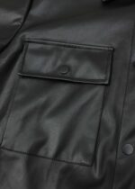 Women Leather Shirt - Image 3