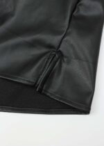 Women Leather Shirt - Image 5
