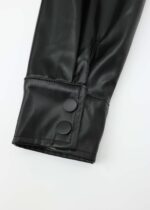 Women Leather Shirt - Image 6