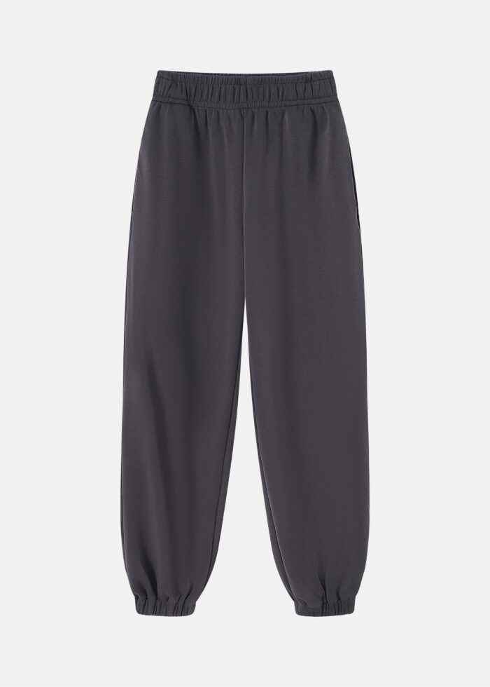 Women Plain Scuba Fabric Trouser - Image 1