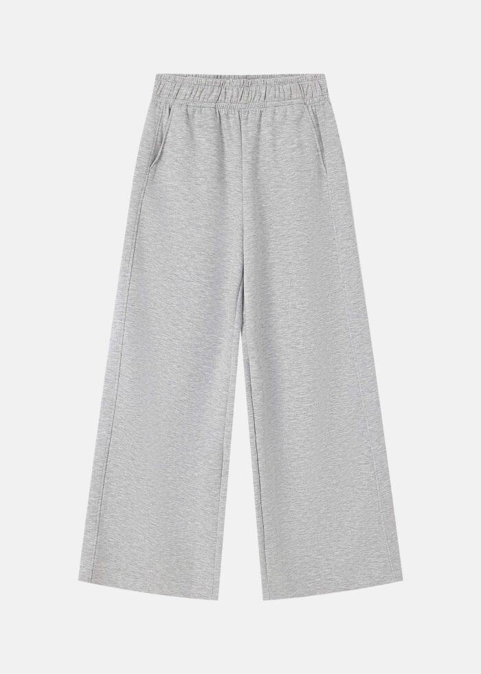 Women Plain Scuba Fabric Trouser - Image 1