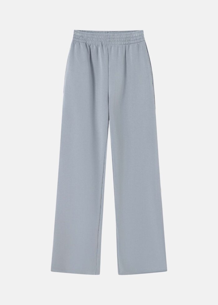 Women Plain Scuba Fabric Trouser - Image 1