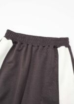 Women Color-Block Scuba Fabric Trouser - Image 2