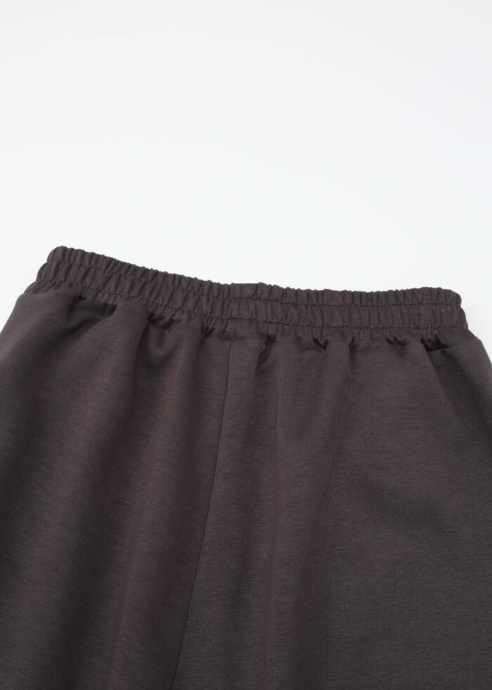 Women Color-Block Scuba Fabric Trouser - Image 5