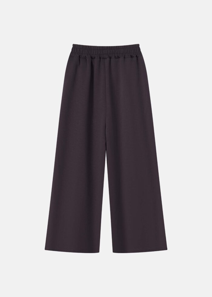 Women Color-Block Scuba Fabric Trouser - Image 6