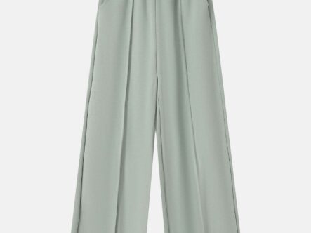 Women Plain Scuba Fabric Trouser