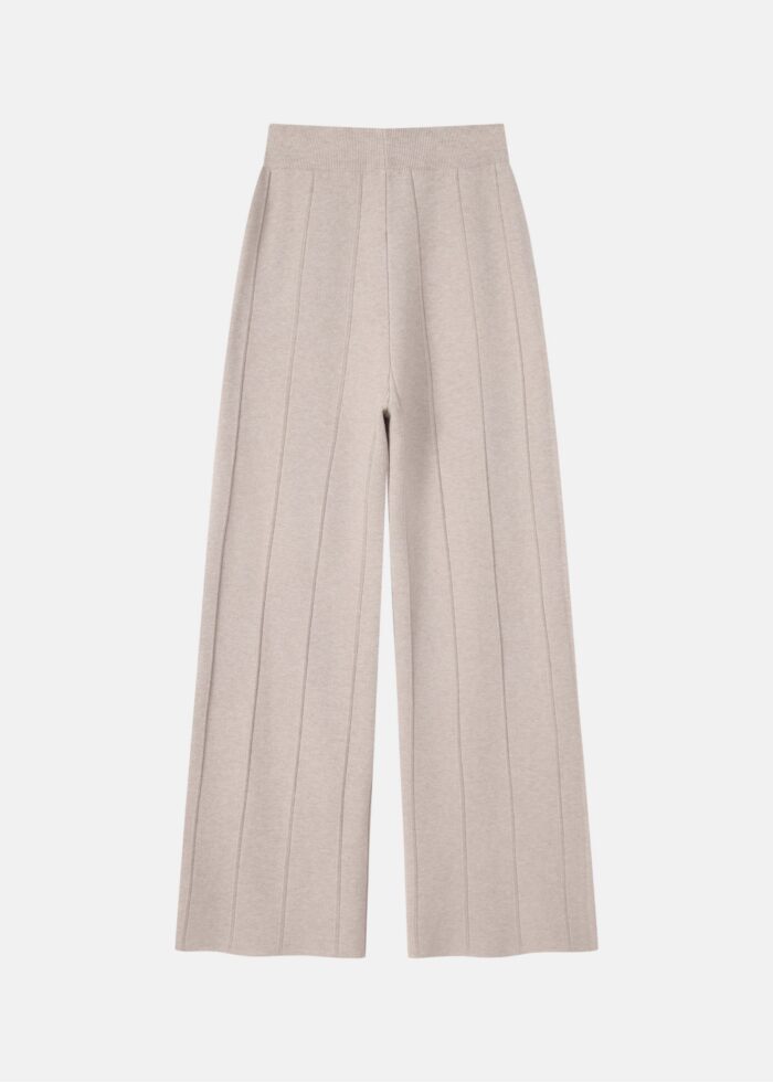 Women Knitted Striped Trouser - Image 6