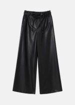 Women Leather Flow Trouser