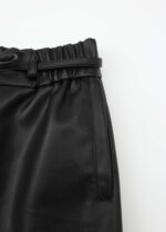Women Leather Flow Trouser - Image 3