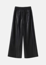 Women Leather Flow Trouser - Image 6