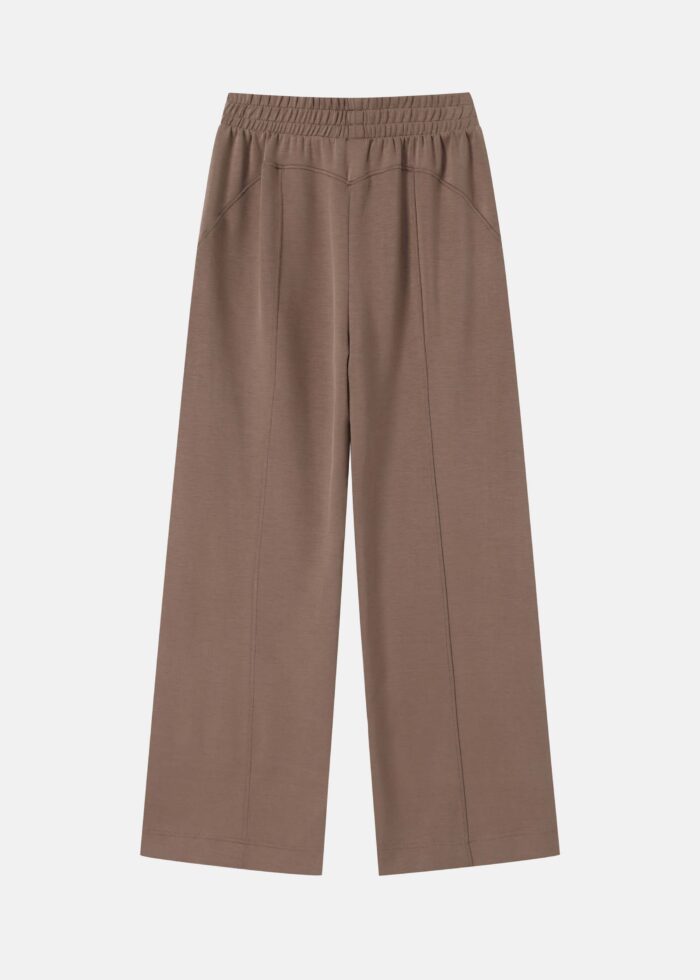 Women Plain Scuba Fabric Trouser - Image 6