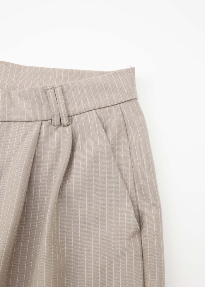 Women Formal Striped Trouser - Image 3