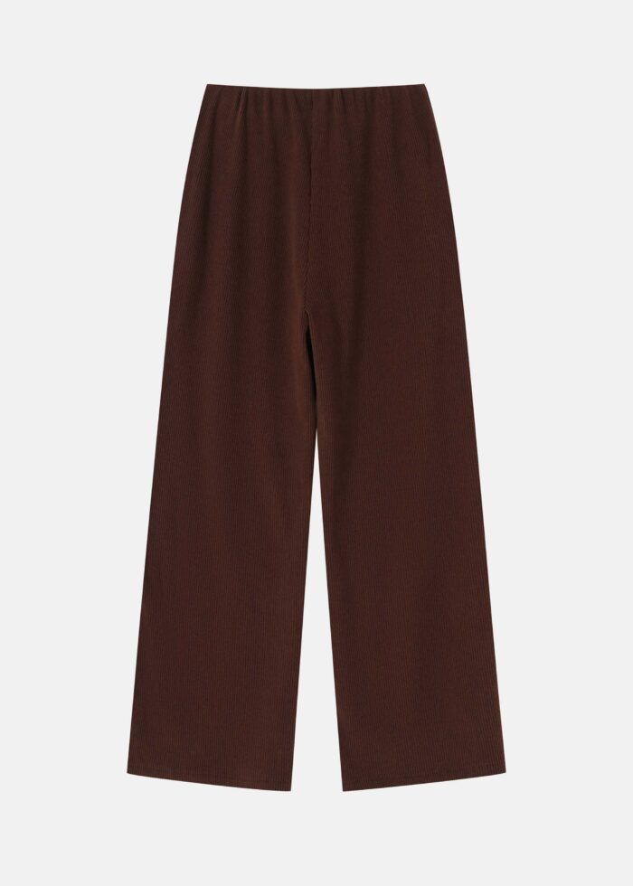 Women Striped Fabric Trouser - Image 6