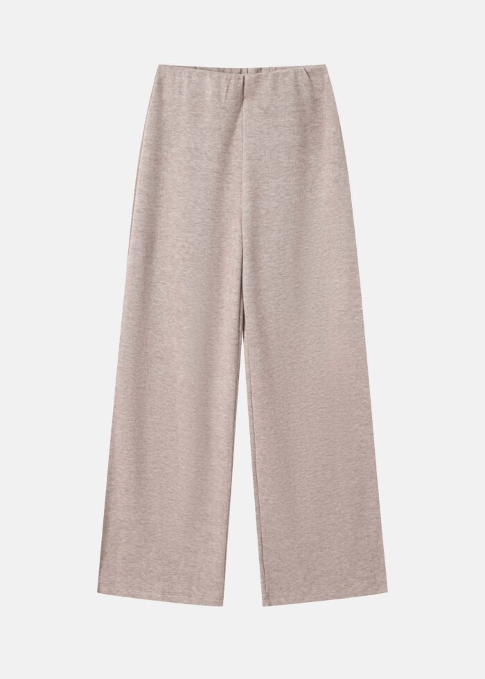Women Knitted Fabric Flow Trouser - Image 1
