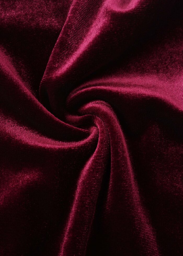 Women Long Velvet Dress - Image 7