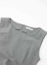 Women Long Plain Dress - Image 2