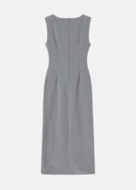 Women Long Plain Dress - Image 7
