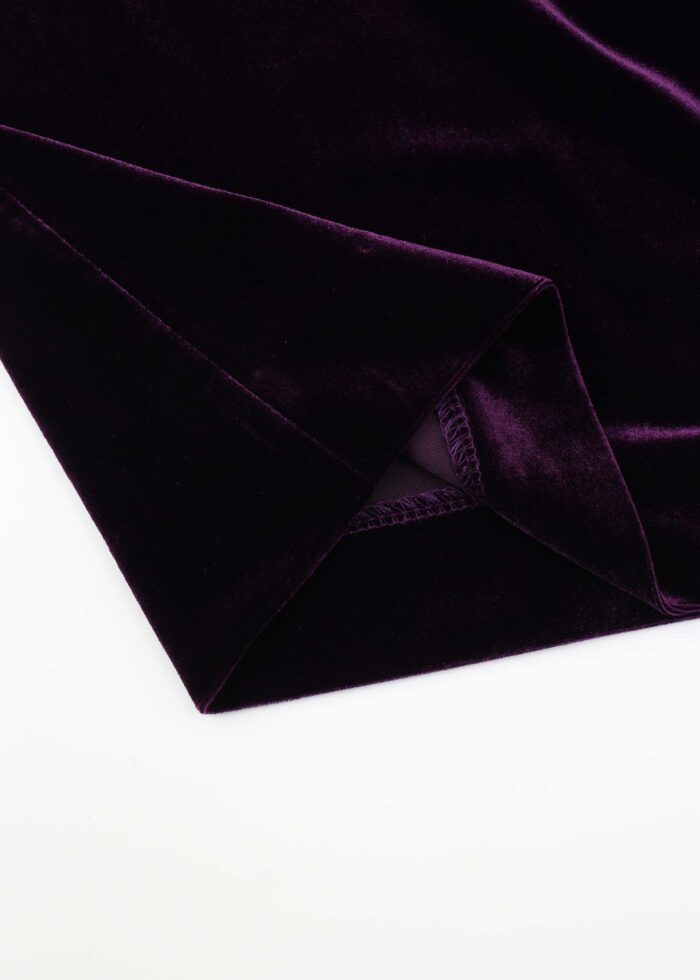 Women Velvet Midi Dress - Image 5