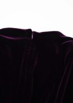 Women Velvet Midi Dress - Image 6