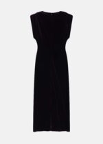 Women Velvet Midi Dress - Image 7