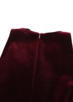 Women Velvet Short Dress - Image 5