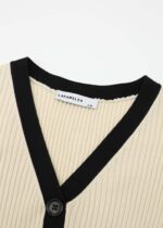 Women Knitted Fabric Long Dress - Image 2