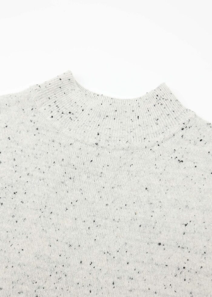 Women Dotted Fabric Long Dress - Image 2
