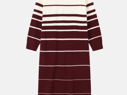 Women Striped Long Dress