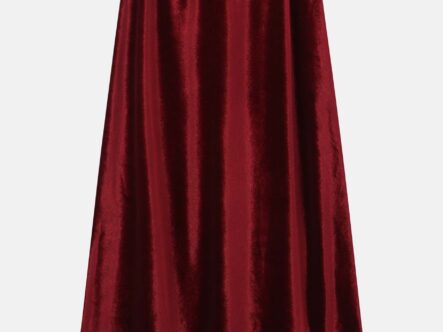 Women Velvet Long Skirt
