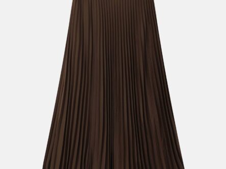 Women Pleated Long Skirt