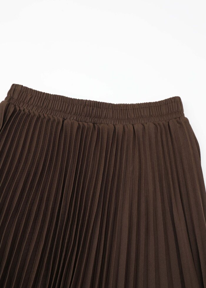 Women Pleated Long Skirt - Image 5