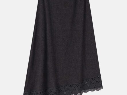Women Striped Fabric Skirt