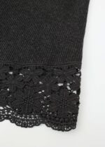 Women Striped Fabric Skirt - Image 4