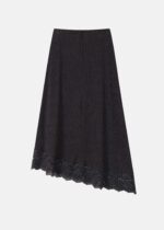 Women Striped Fabric Skirt - Image 6