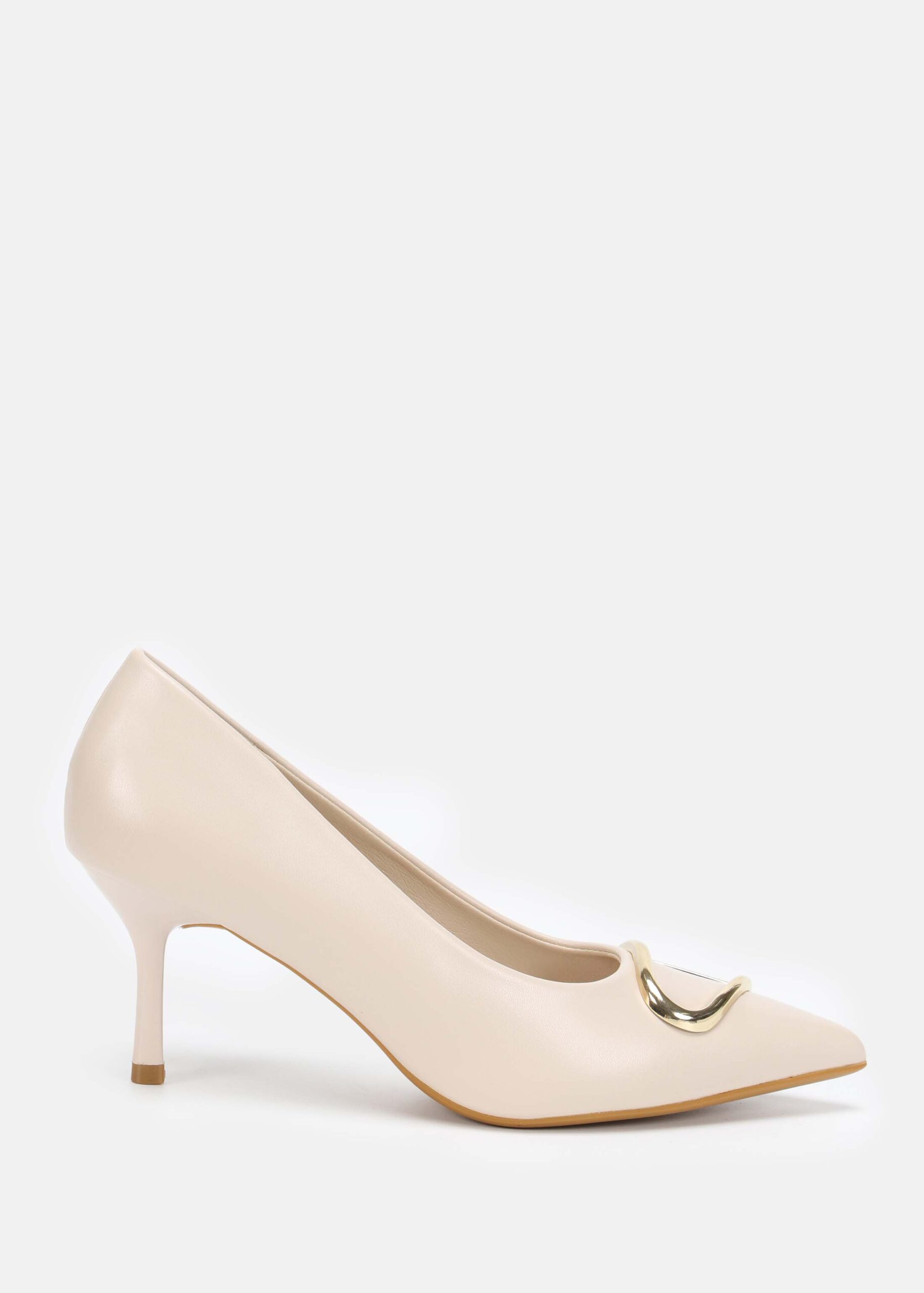 6225213001903-a Women Leather Heels Shoes - Image 1