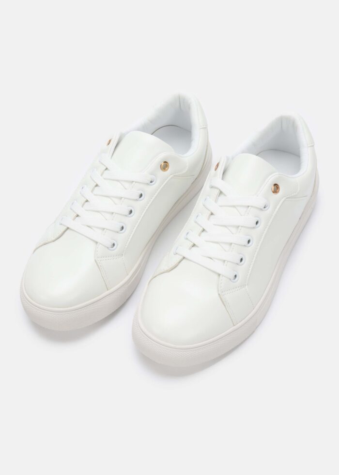 Women Leather Sport Shoes - Image 2