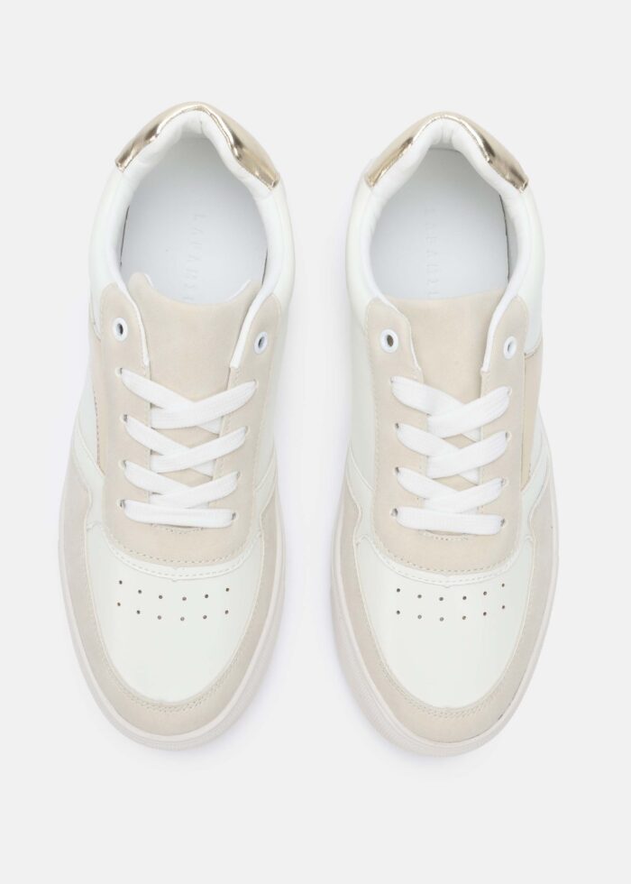 Women Leather and Suede Sport Shoes - Image 4