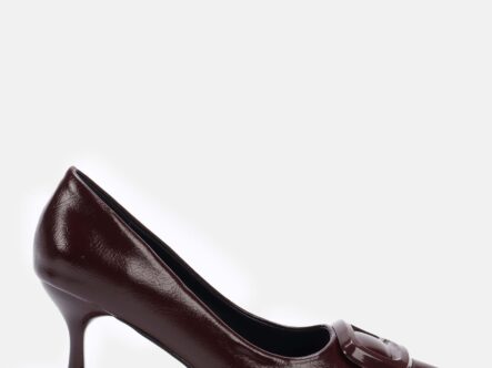 Women Leather Heels Shoes