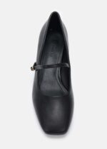 Women Leather Heels Shoes - Image 3