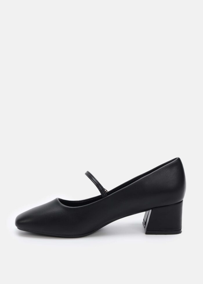 Women Leather Heels Shoes - Image 5