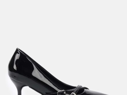 Women Patent Leather Heels Shoes