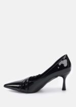 Women Patent Leather Heels Shoes - Image 5