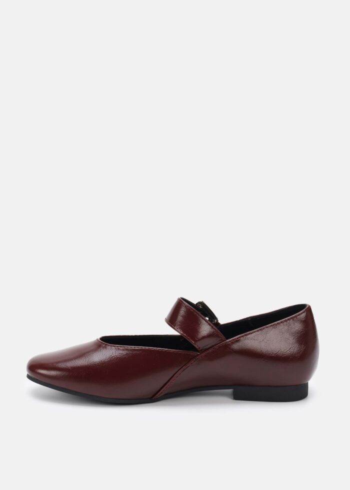 Women Leather Ballerina Shoes - Image 5