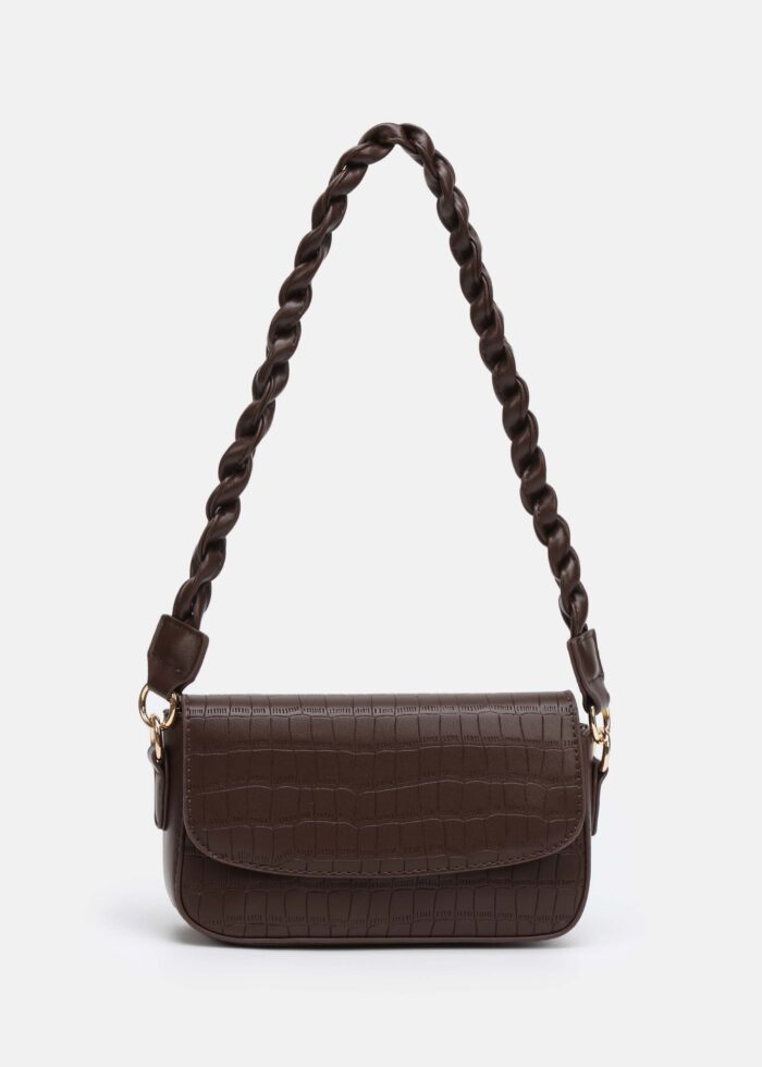Women Patterned Leather Bag - Image 1