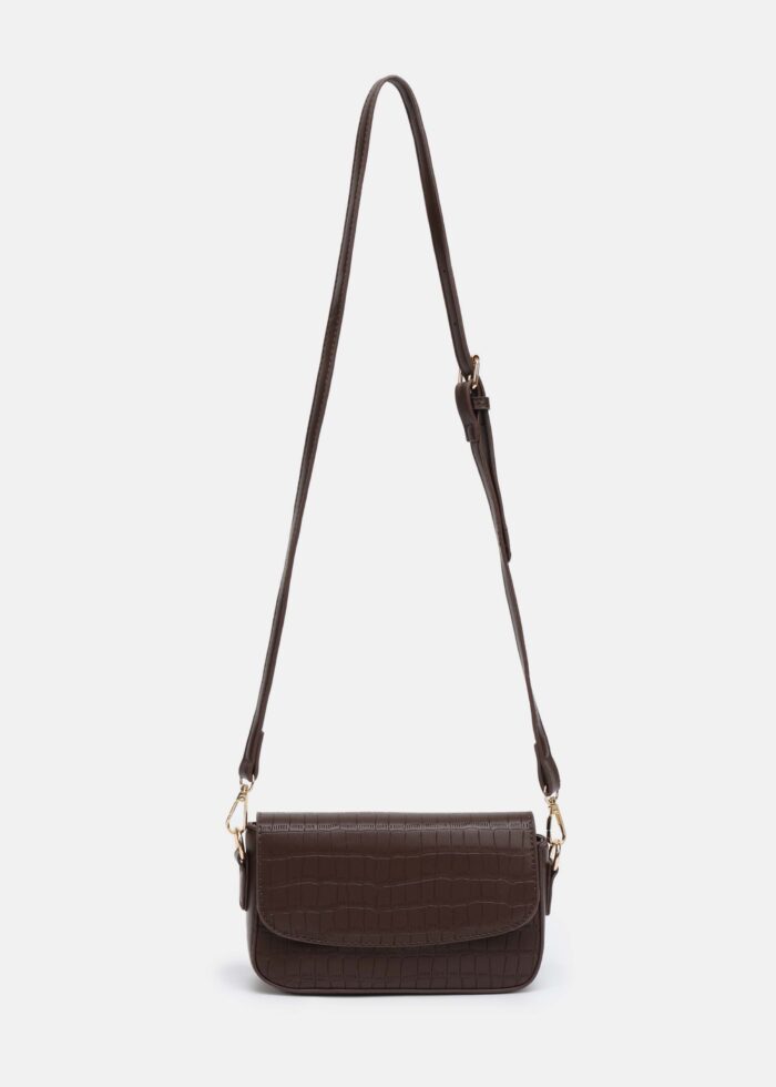 Women Patterned Leather Bag - Image 4