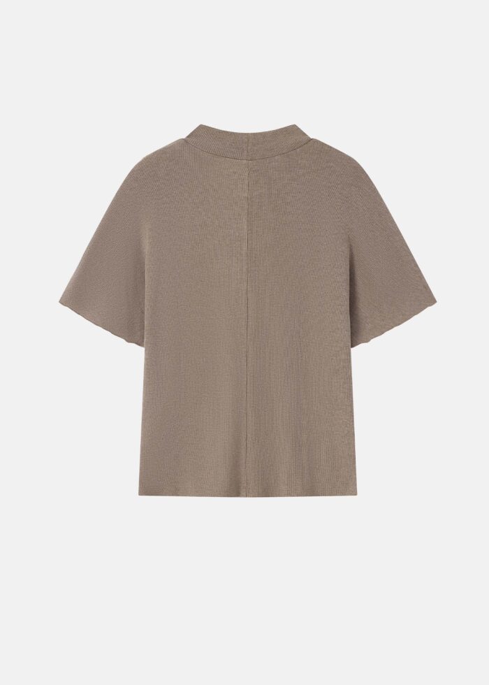 Women Striped Fabric T-Shirt - Image 6