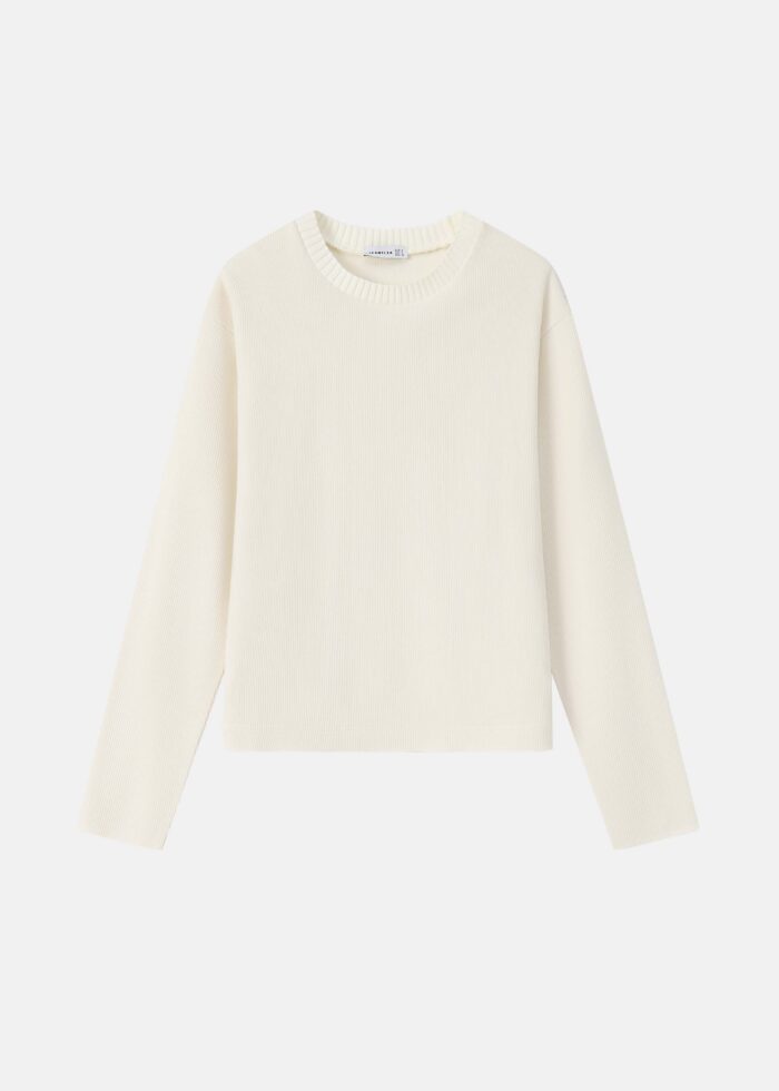 Women Striped Fabric Blouse - Image 1