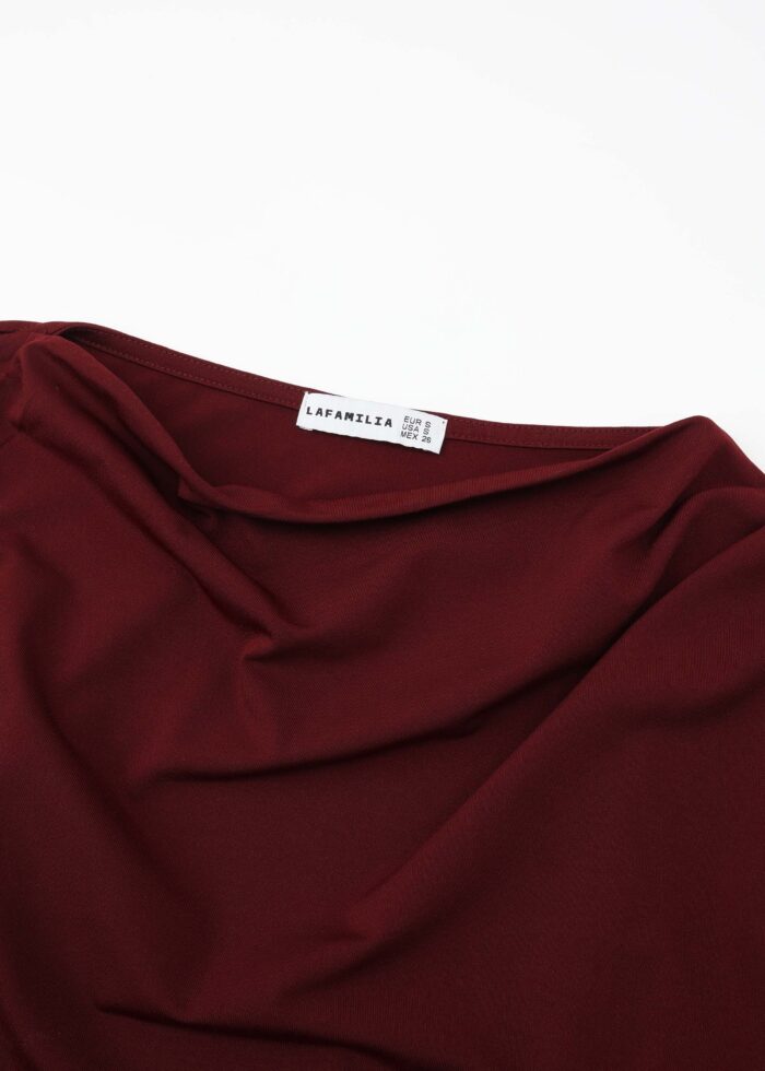 Women Pleated Design Blouse - Image 2