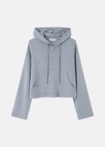 Women Plain Scuba Fabric Hoodie
