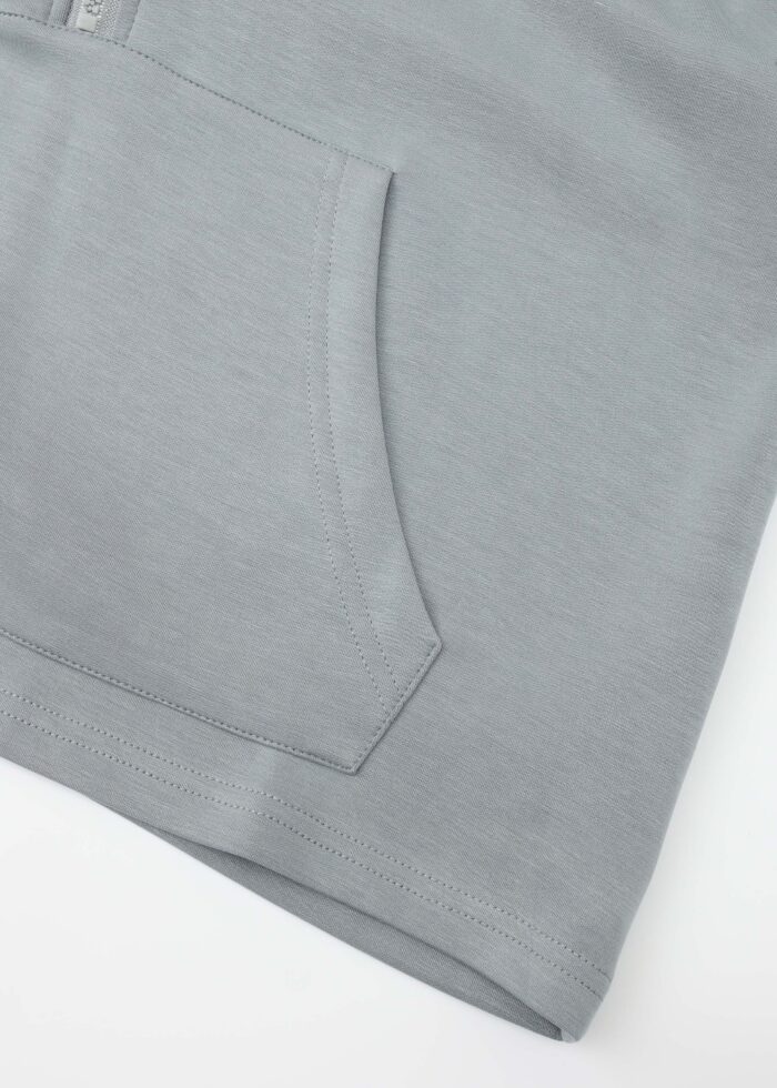 Women Plain Scuba Fabric Hoodie - Image 4